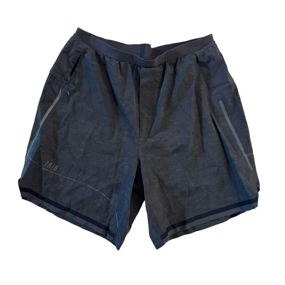 Men's Black Athletic Shorts Lululemon no liner size small black